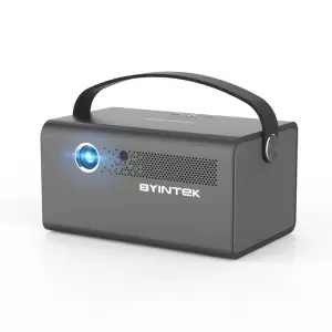 Videoproiector smart portabil, BYINTEK R17 PRO,750 ANSI lumeni, 4K, Android 9.0 - 
