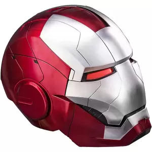 Masca motorizata Iron Man MK5 1:1 cu comanda vocala, deschidere one touch, mod lupta - 