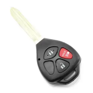 Toyota carcasa cheie 2+1 butoane cu buton rosu panica (fara logo) - <p>Toyota carcasa cheie 2+1 butoane cu buton rosu panica (fara logo)</p>