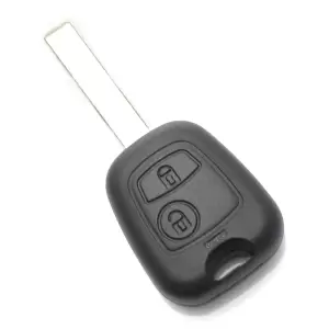 Citroen / Peugeot - carcasa cheie cu 2 butoane - <p>Carcasa cheie cu 2 butoane, compatibila Peugeot si Citroen.</p>
<p> Atentie! Inainte de finalizarea comenzii pentru acest articol, iti recomandam sa analizezi si sa compari in detaliu carcasa originala, lacasul electronic, suportul de baterie tipul de lama etc., cu acest produs, pentru a te asigura de compatibilitate!</p>