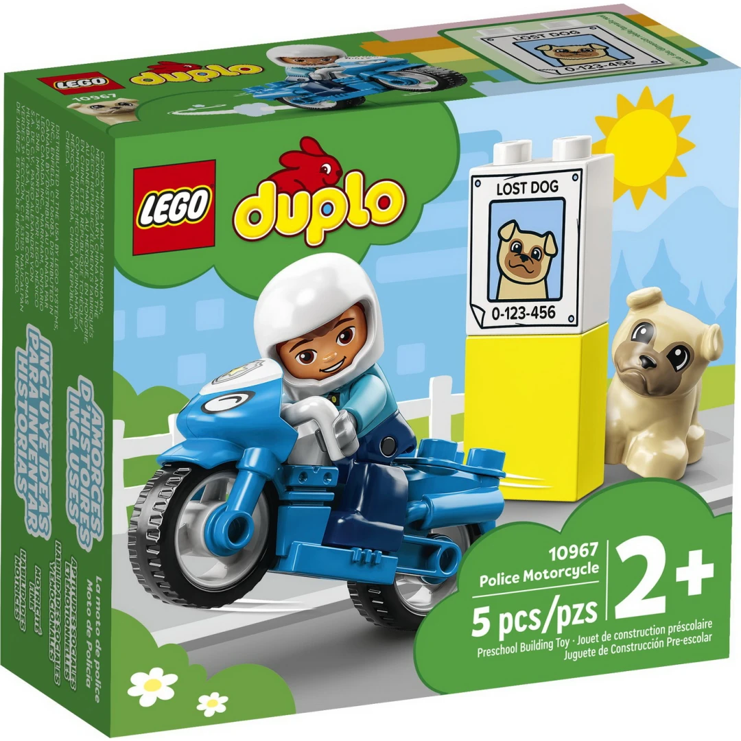 LEGO Duplo motocicleta de politie 10967 - 
