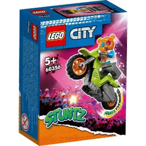 LEGO CITY STUNTZ MOTOCICLETA DE CASCADORIE CU URS 60356 - 