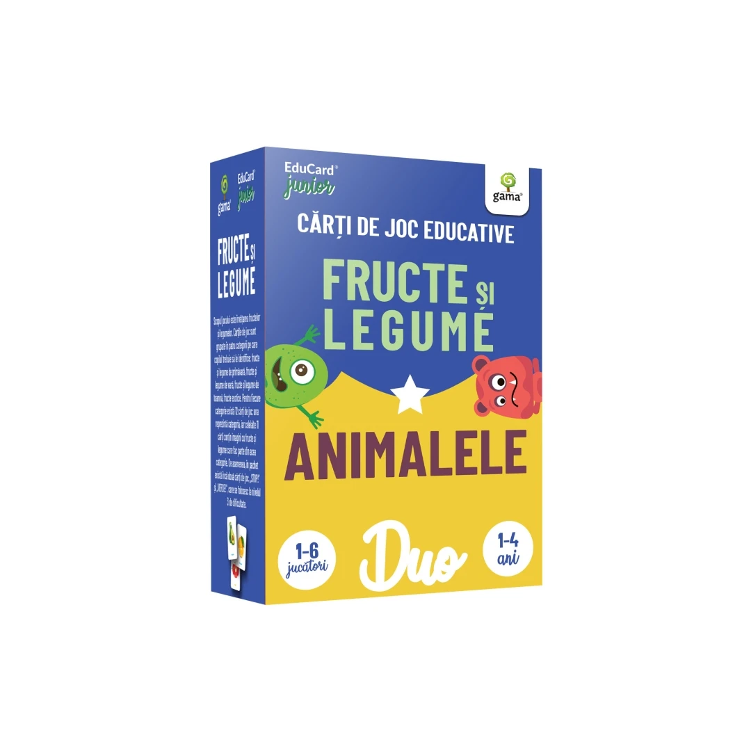 Fructe Si Legume - Animalele,  - Editura Gama - 