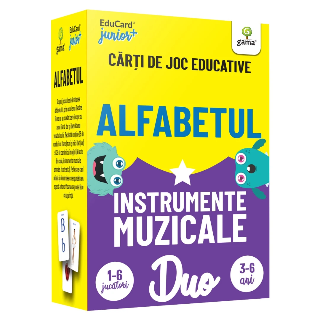 Alfabetul - Instrumente Muzicale,  - Editura Gama - 