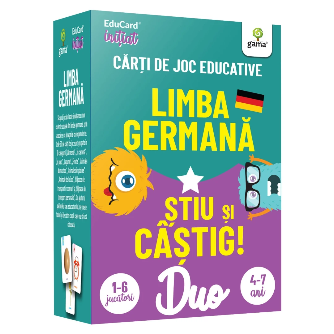 Limba Germana - Stiu Si Castig!,  - Editura Gama - 