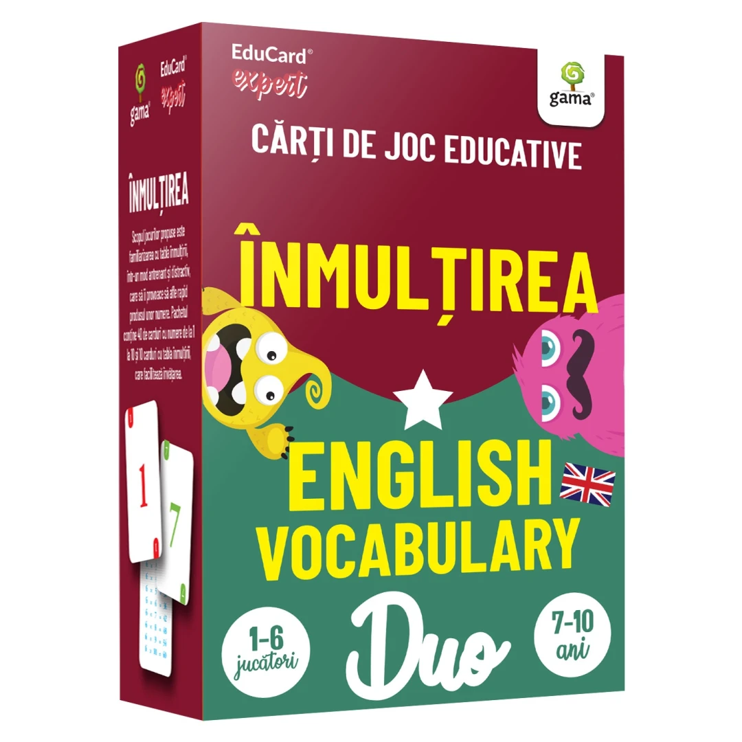 Inmultirea - English Vocabulary,  - Editura Gama - 