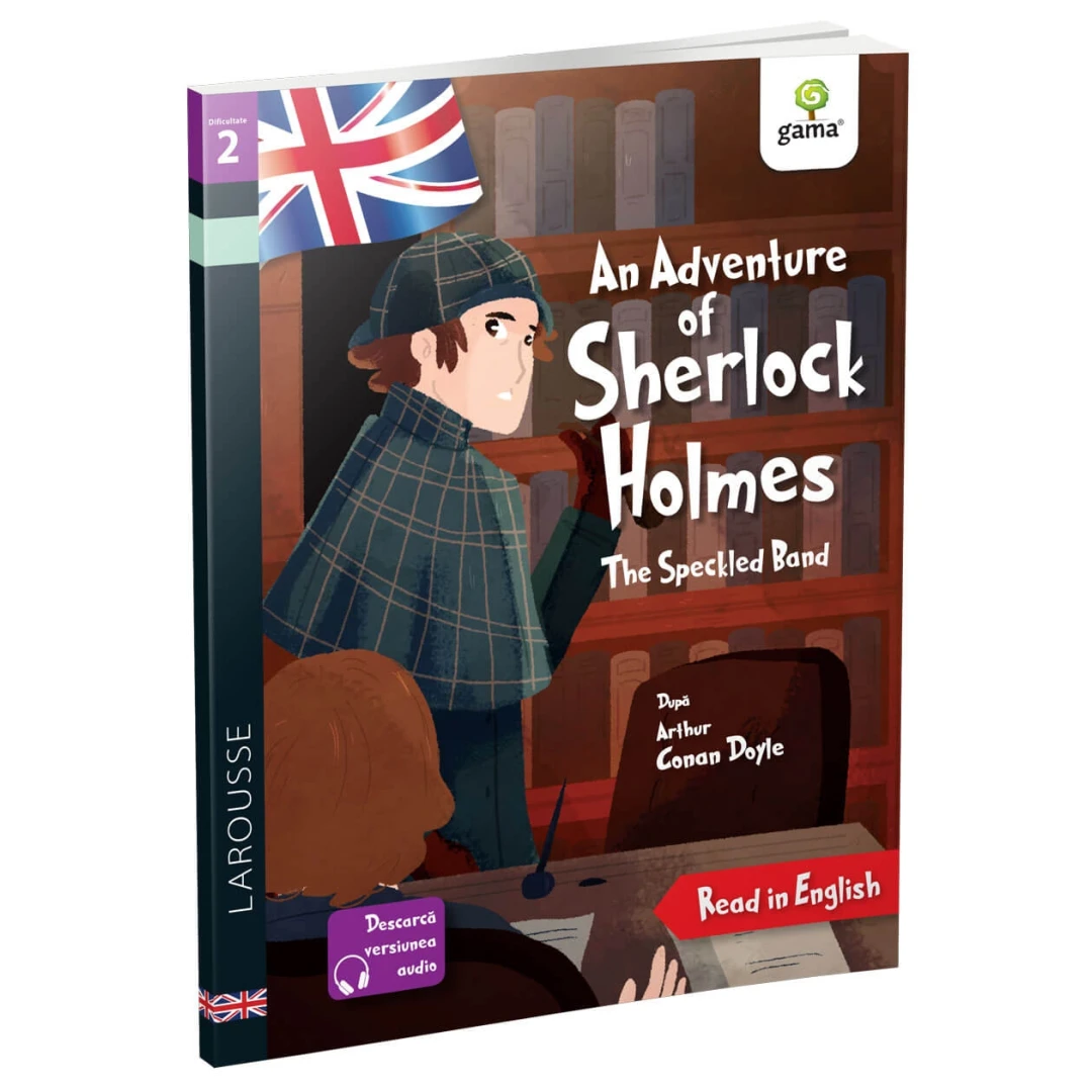 An Adventure Of Sherlock Holmes: The Speckled Band,  Martyn Back, Arthur Conan Doyle - Editura Gama - 