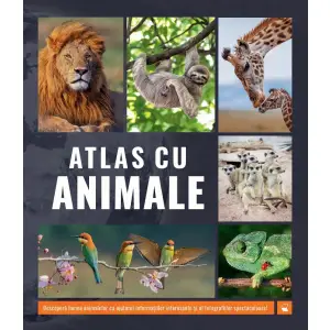 Atlas Cu Animale,  - Editura Kreativ - 