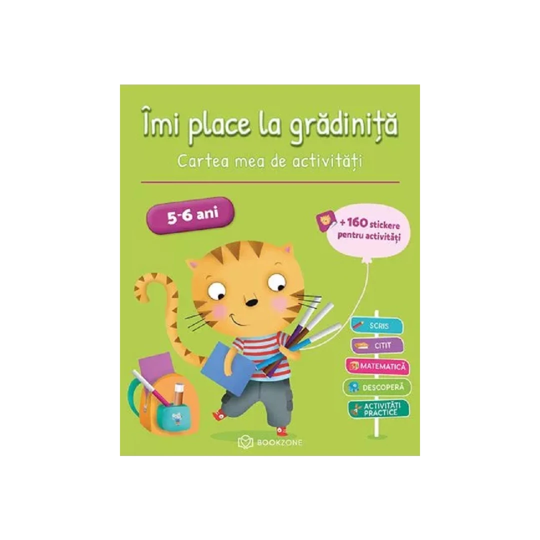 Imi Place La Gradinita 5-6 Ani, Kerstin Hache -Thibon - Editura Bookzone - 