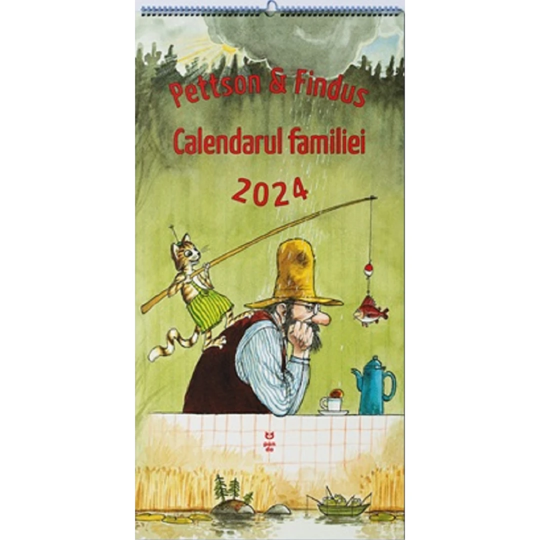 Pettson Si Findus. Calendarul Familiei 2024, Sven Nordqvist - Editura Pandora-M - 