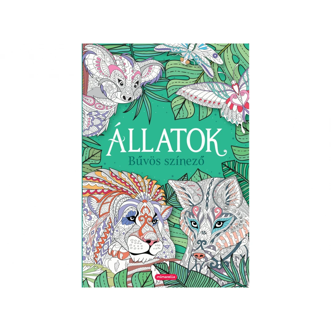 Allatok - Bűvos Szinező,  - Editura Mimorello - <p>"Allatok - Bűvos Szinező" este o carte de colorat magică cu animale, publicată de Editura Mimorello. Oferă ore de distracție și creativitate pentru copii.</p>