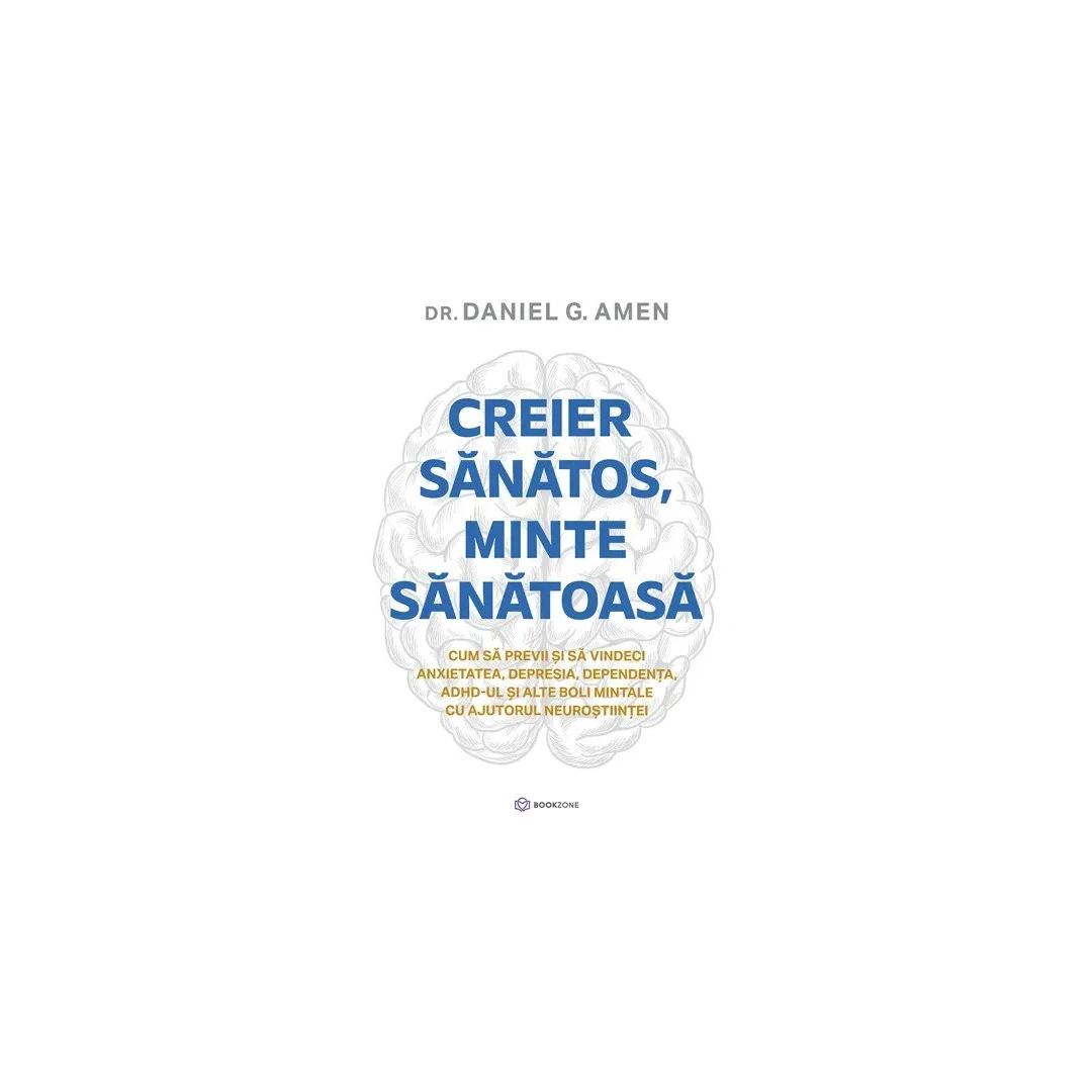 Creier Sanatos, Minte Sanatoasa, Dr. Daniel G. Amen - Editura Bookzone - 
