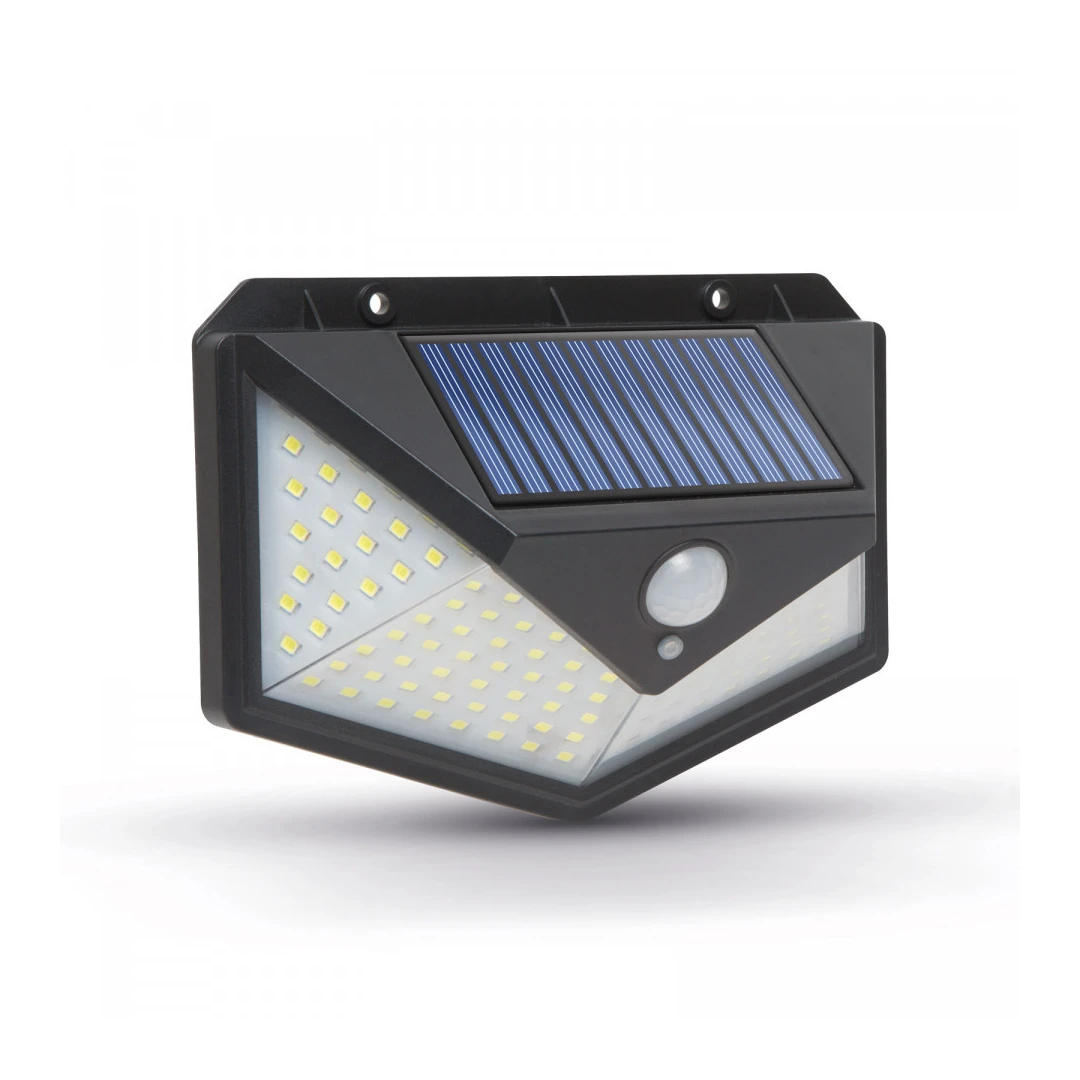 Reflector solar cu senzor de miscare - perete - 136 LED - 