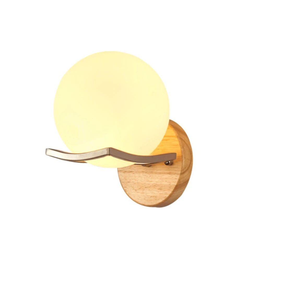 Lampa Nordic  LuminiLux , Alb , 15x18 cm  , Fier +Sticla - 