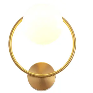 Aplica Global, LuminiLux , Gold, 23*29 cm ,Otel - 