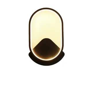 Lampa Chic, LuminiLux, Negru, 32*19 cm, Metal, LED - 