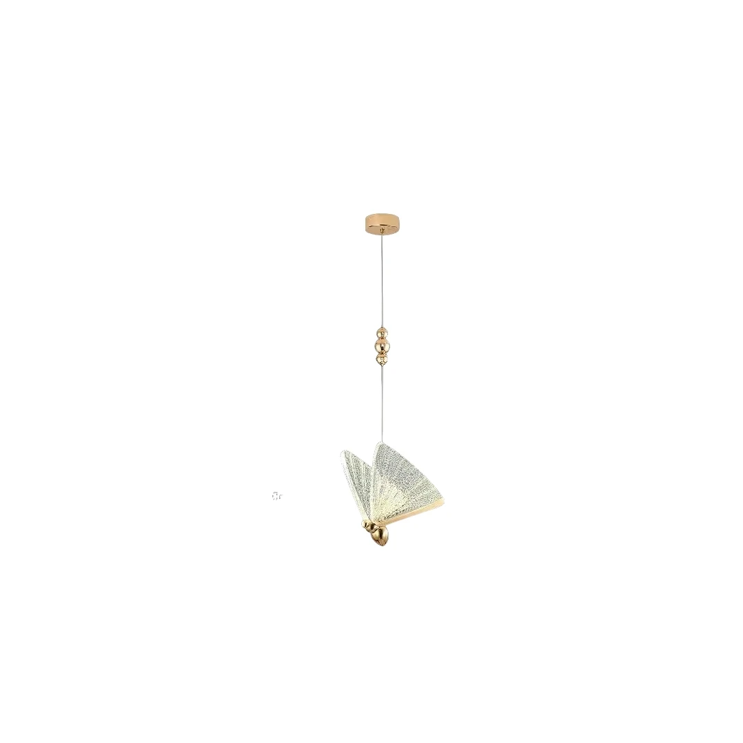 Lampa TwinkleCraft, LuminiLux, GOLD, 13*14cm, Kristal, LED - 