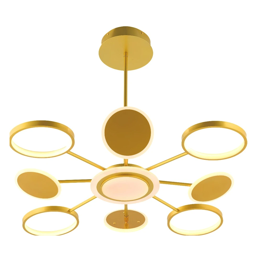 Candelabru Inspir, LuminiLux, Gold, 120 × 120 × 40 cm, Cupru - 