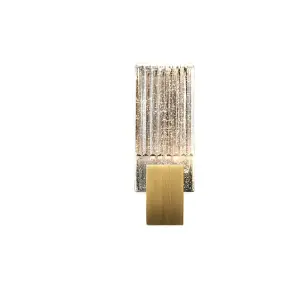 Aplica Lagguna, LuminiLux, GOLD, 27.5*11cm, Kristal, LED - 