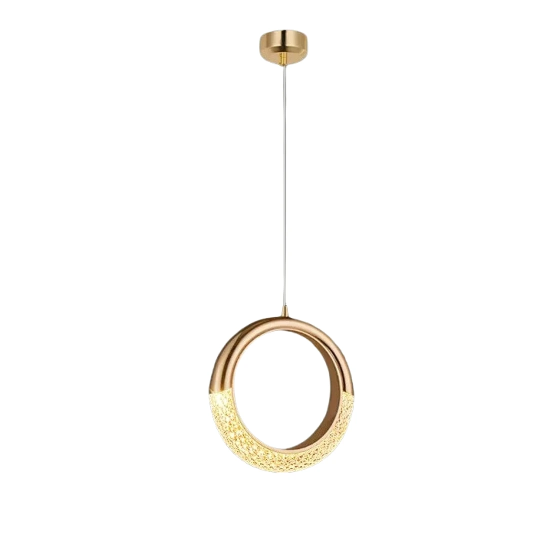 Pendul Elit, LuminiLux, Gold, 20 x 20 cm, Metal - 