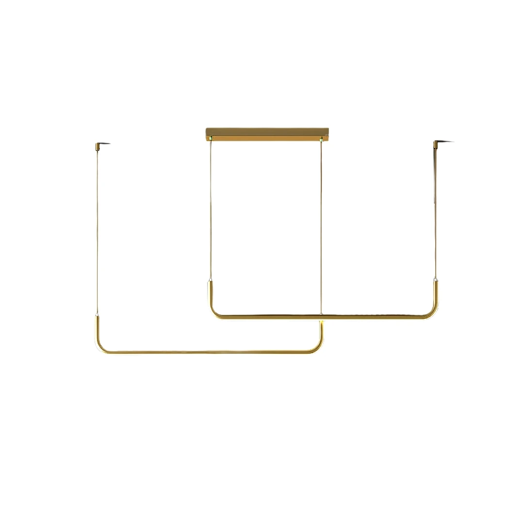 Candelabru Insuro, LuminiLux, Gold, 100 cm, Metal - 
