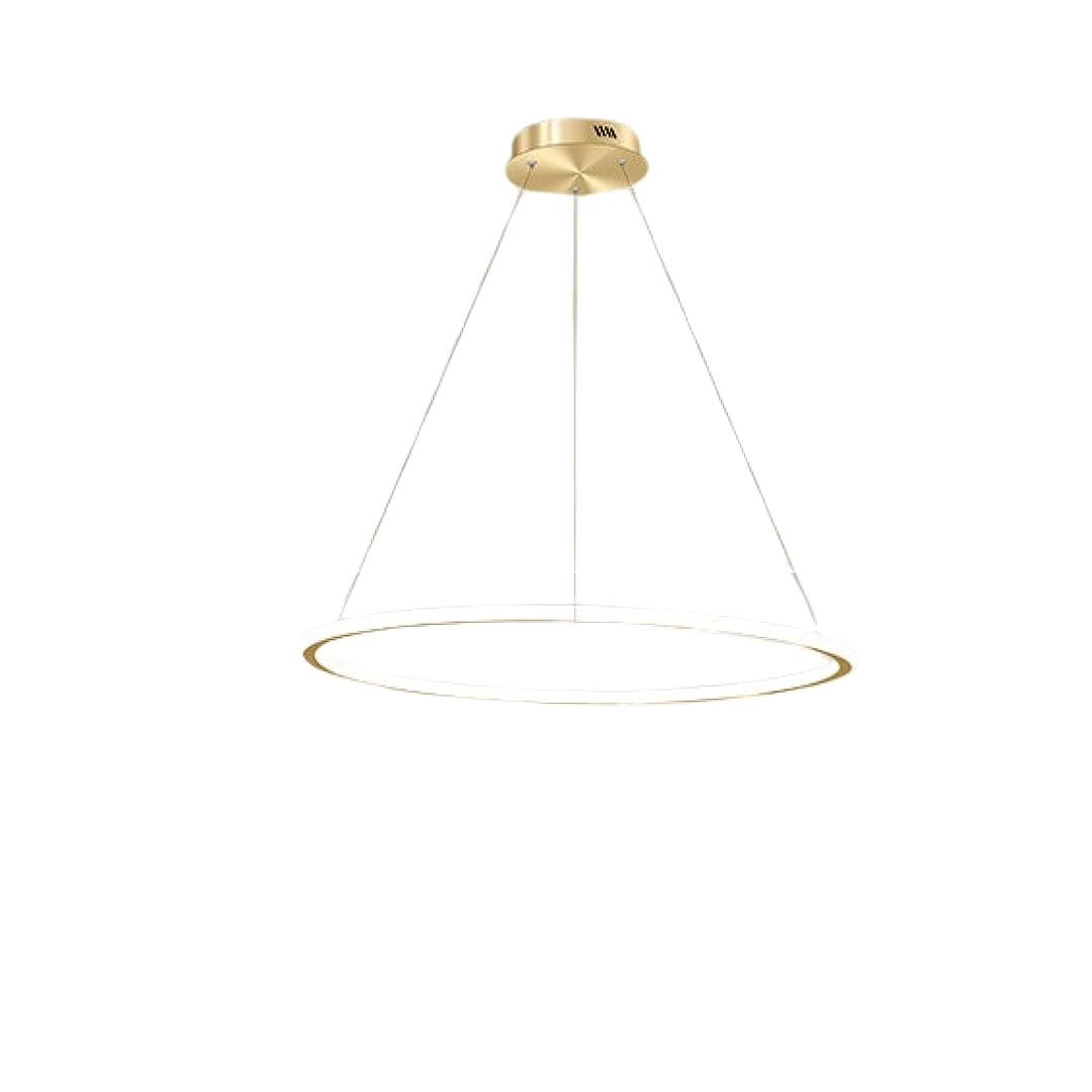 Lustra Lucys, LuminiLux, Gold, 80 cm, LED ,Kristal - 