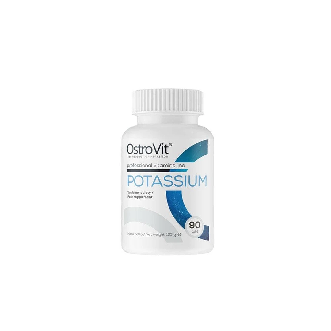 Potasiu (Potassium) 350 mg 90 Comprimate, OstroVit - 