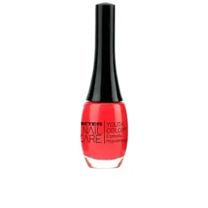Lac de unghii cu finisaj lucios, Beter Nail care youth color, 066 almost red light, 11 ml - 