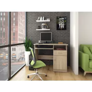 BIROU ELIZE SONOMA - Iti prezentam mobilier birou L102xA62xi82cm, culoare sonoma. Pentru mai multe oferte si detalii cu mobila birou, click aici.