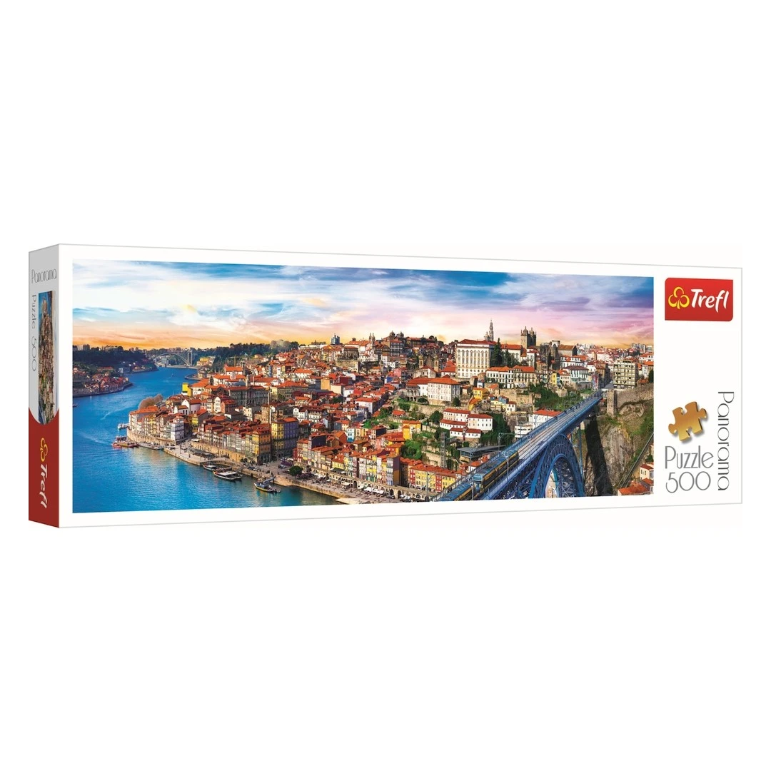 Puzzle Trefl 500 Porto panorama Portugalia - 