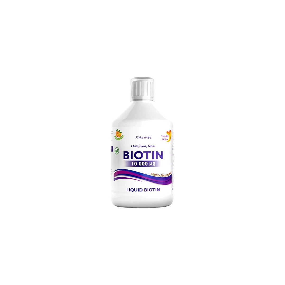 Biotina Lichida 10.000 mcg pentru Frumusete si Energie 500ml - <p>Biotina Lichida 10.000 mcg de la brandul X este un supliment ideal pentru frumusete și energie. Produsul vine &icirc;ntr-un flacon de 500ml, oferind beneficiile biotinei &icirc;ntr-o formă lichidă ușor de administrat.</p>