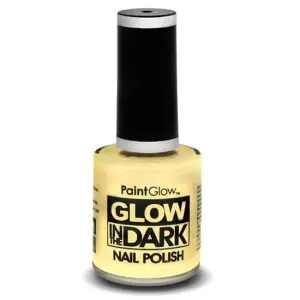 Lac de unghii stralucitor in intuneric, Glow in the Dark, Paint Glow, Top incolor - 
