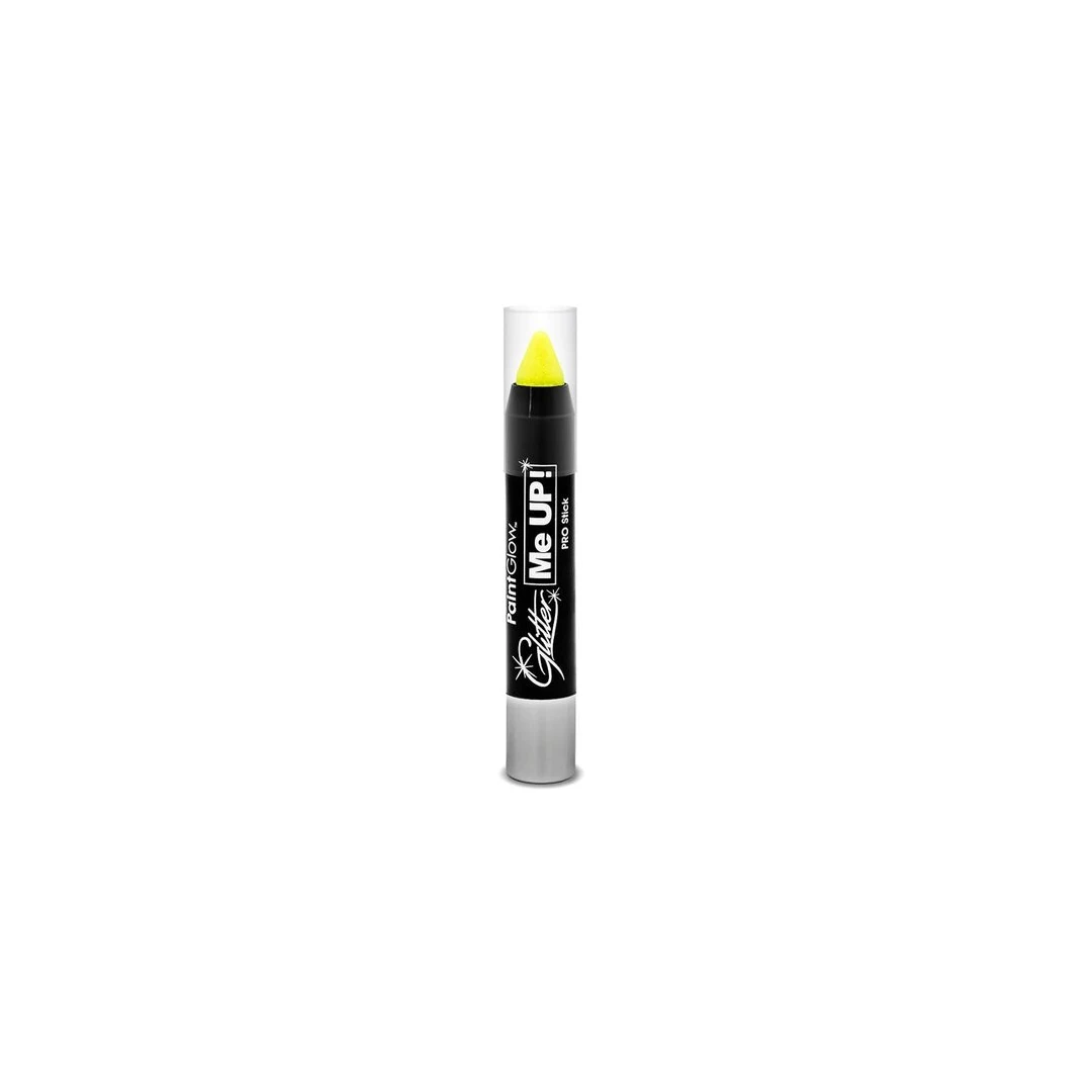 Creion cu sclipici, pentru fata si corp -UV reactiv - Sherbet Lemon Glitter me Up! Paint Glow - 