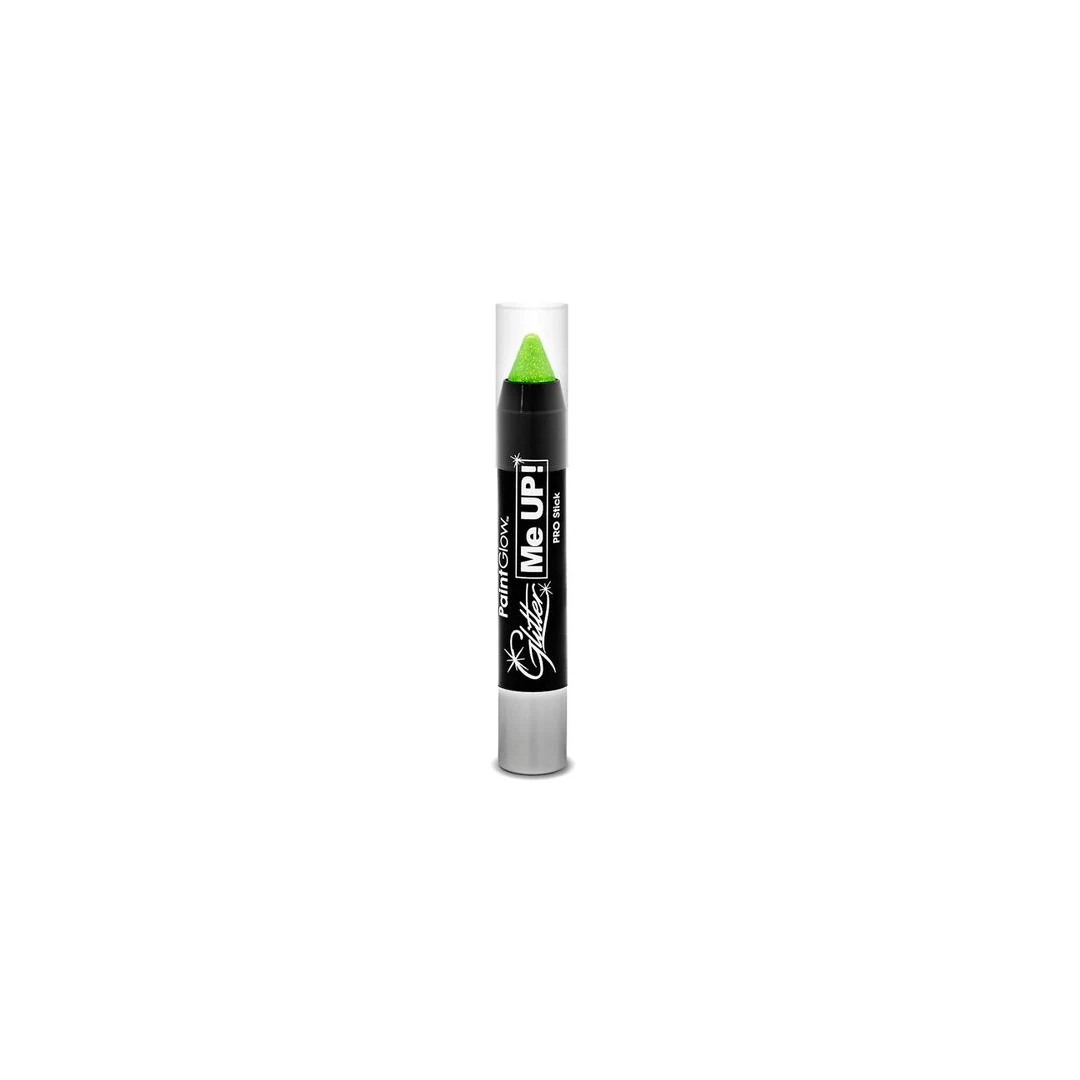 Creion cu sclipici, pentru fata si corp -UV reactiv - Mint Green Glitter me Up! Paint Glow - 
