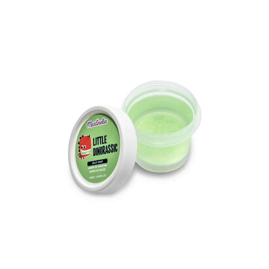 Sapun tip gelatina Little Dinorassic Jelly Soap Martinelia 99704, verde, 100 ml - 