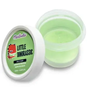 Sapun tip gelatina Little Dinorassic Jelly Soap Martinelia 99704, verde, 100 ml - 