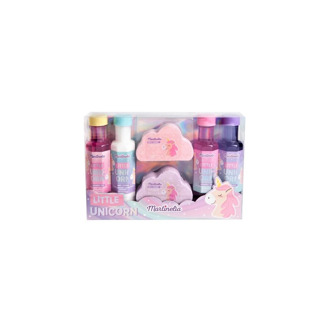 Set 6 produse de baie pentru copii Little Unicorn Martinelia 99616 - 
