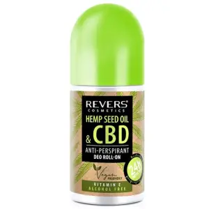 Deodorant roll-on antitranspiratie CDB si vitamina E, fara alcool Revers, 50 ml - 
