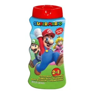 Gel de dus si sampon 2 in 1, Super Mario, Copii, 475 ml - 
