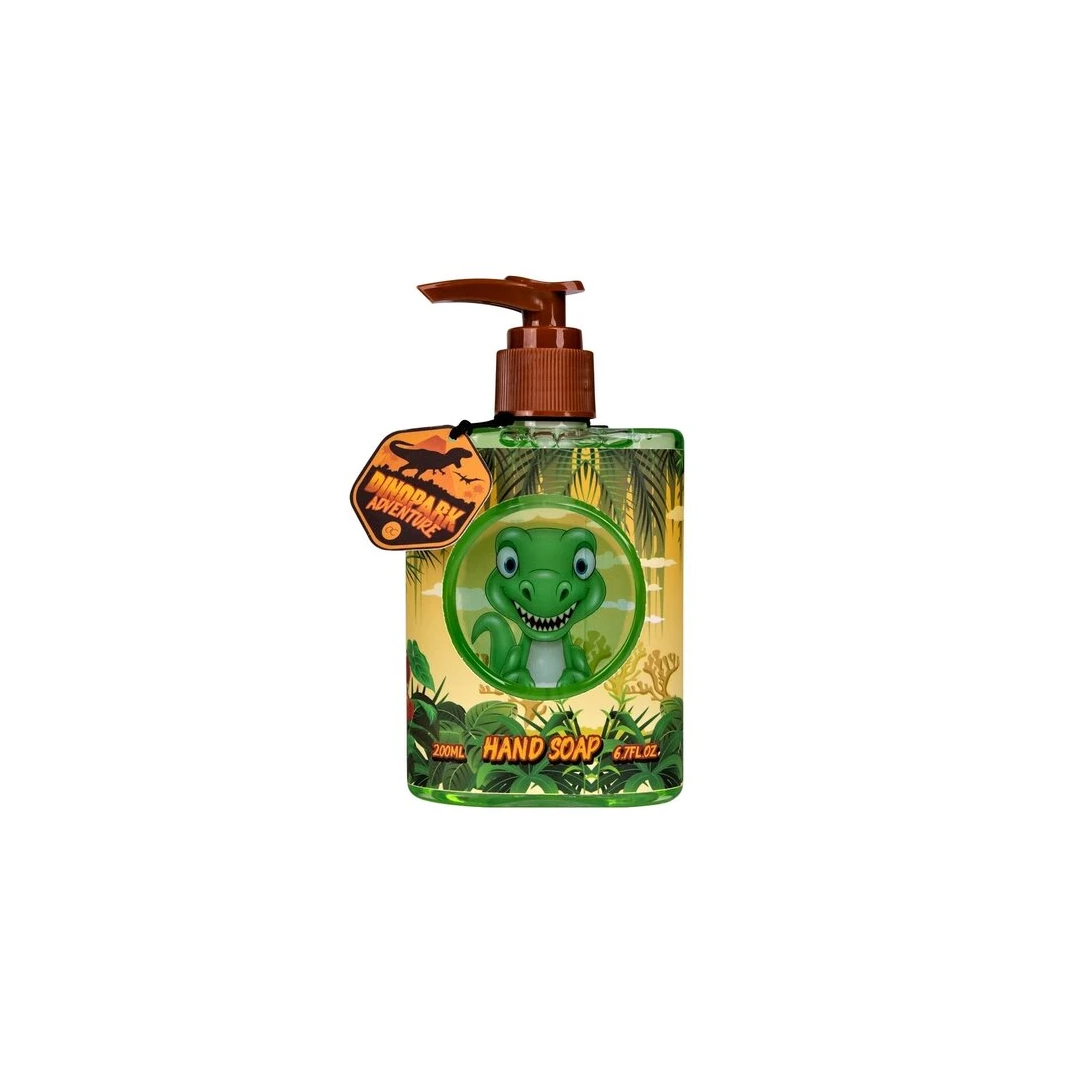 Sapun de maini lichid pentru copii DinoPark Adventure Accentra 8154929, 200 ml, verde - 