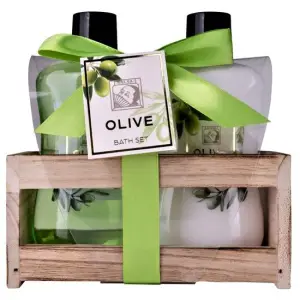 Set 2 produse de baie Olive Accentra 6057620, 380 ml - 