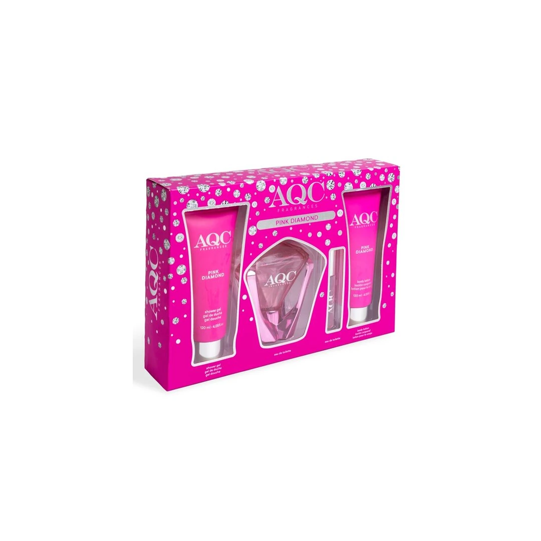 Set produse de ingrijire Pink Diamond, pentru femei, Aquarius, 355ml - 