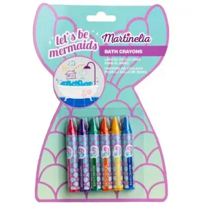 Set creioane colorate pentru baie Let's be Mermaid, Martinelia, 90036 - 