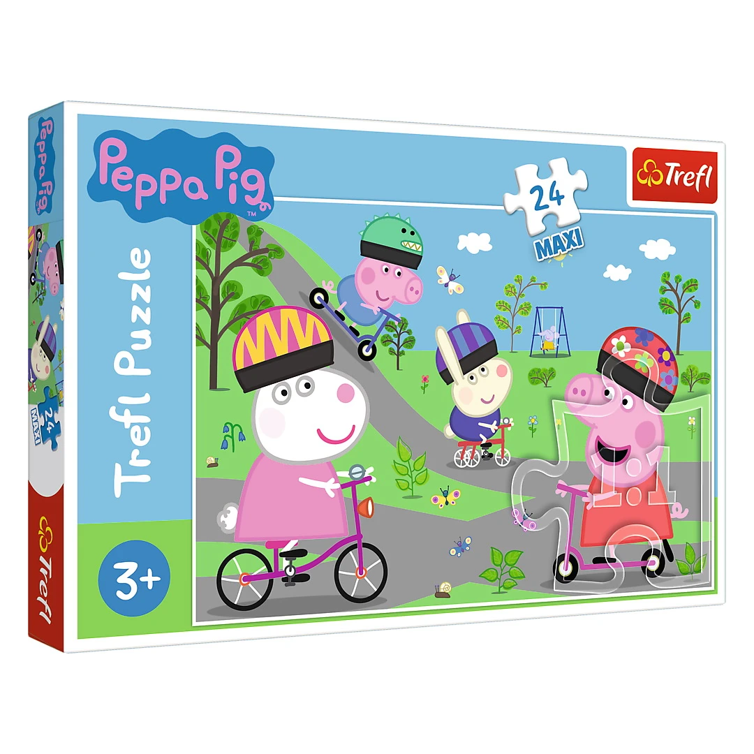 Puzzle Trefl 24 Maxi purcelusa Peppa Pig - 