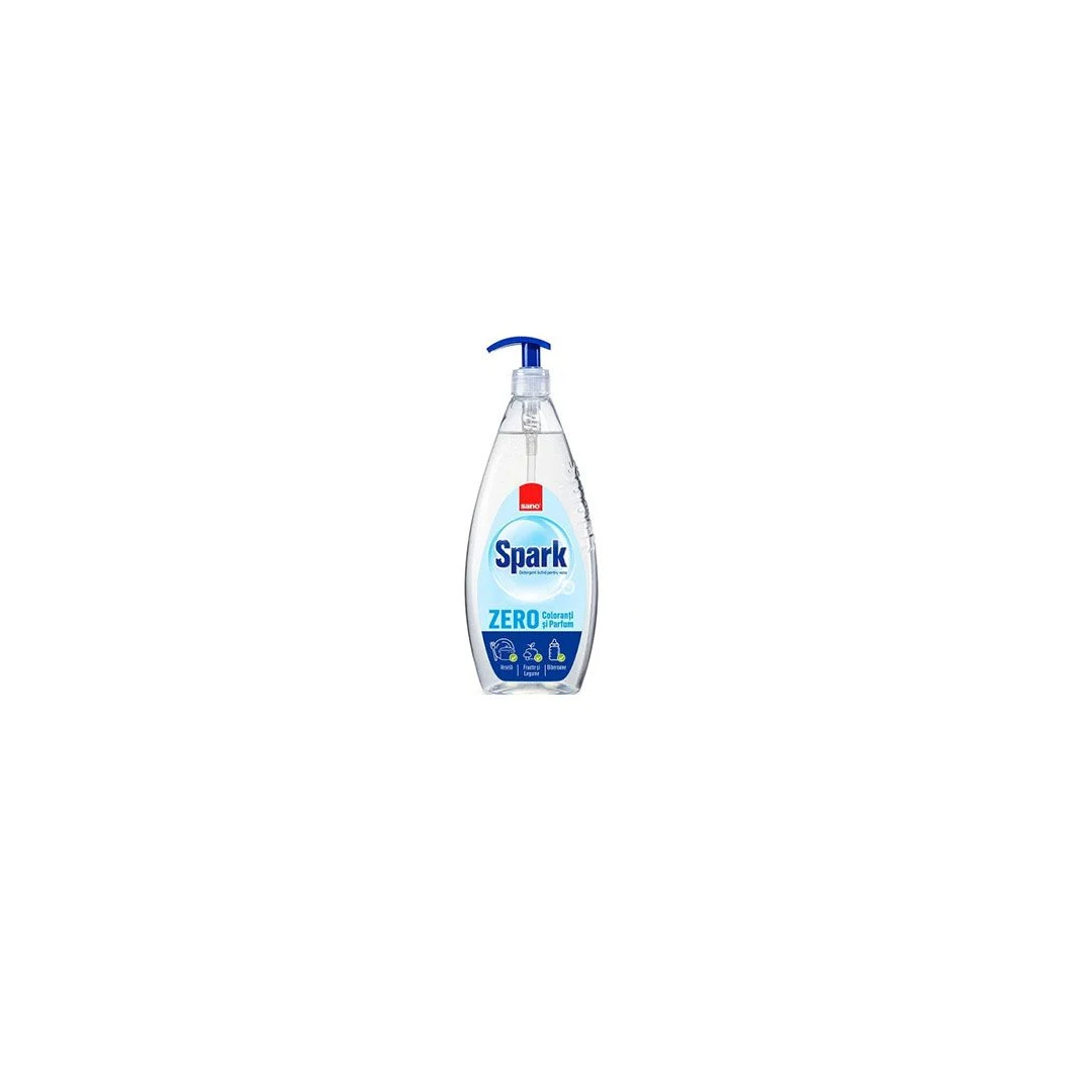 Detergent vase cu pompita Sano Spark Zero , 1L - 