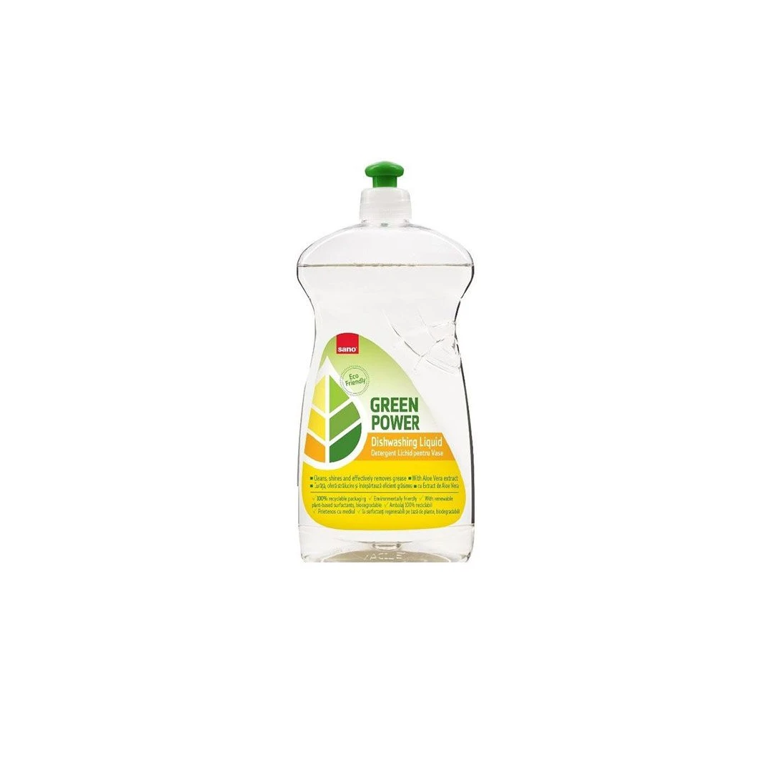 Detergent de vase Sano Green Power Dishwashing Liquid,700 ml - 