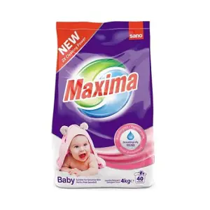 Detergent rufe pudra Sano Maxima Baby 4Kg - 