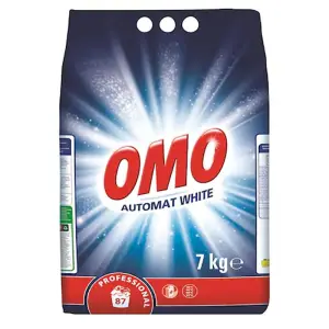 Detergent automat Omo Professional, rufe albe, 7Kg, 87 de spalari - 
