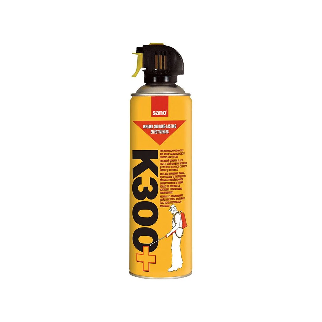 Spray insecticid cu aerosol Sano impotriva insectelor taratoare K300, 400ml - 