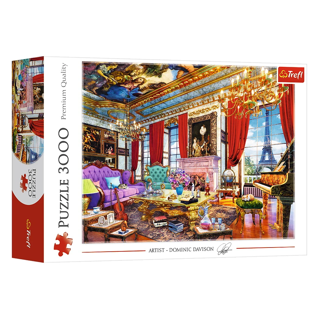 Puzzle Trefl 3000 palatul din Paris - 